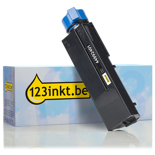 OKI 44992401 toner zwart (123inkt huismerk) 44992401C 042603 - 1