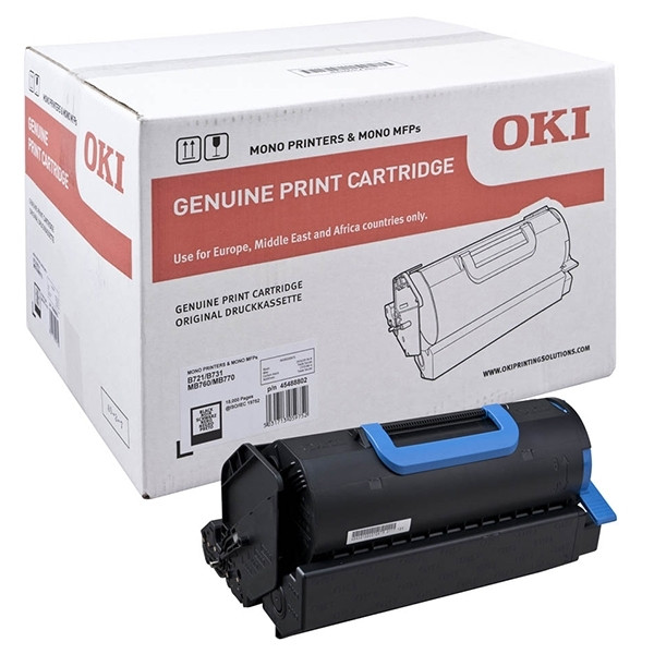 OKI 45488802 toner zwart (origineel) 45488802 036142 - 1