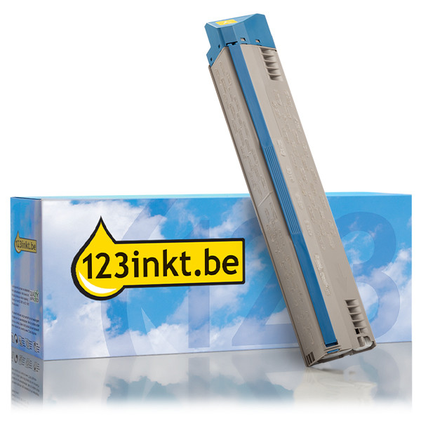 OKI 45536413 toner geel (123inkt huismerk) 45536413C 042673 - 1