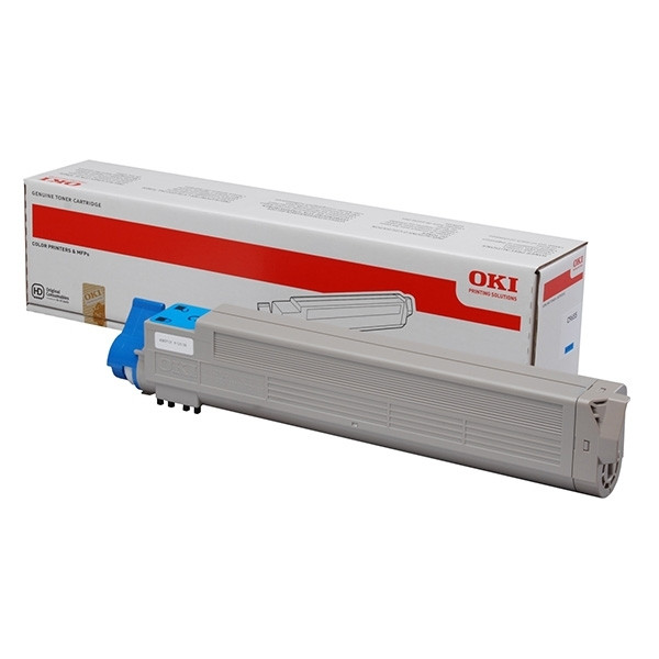 OKI 45536507 toner cyaan hoge capaciteit (origineel) 45536507 042676 - 1