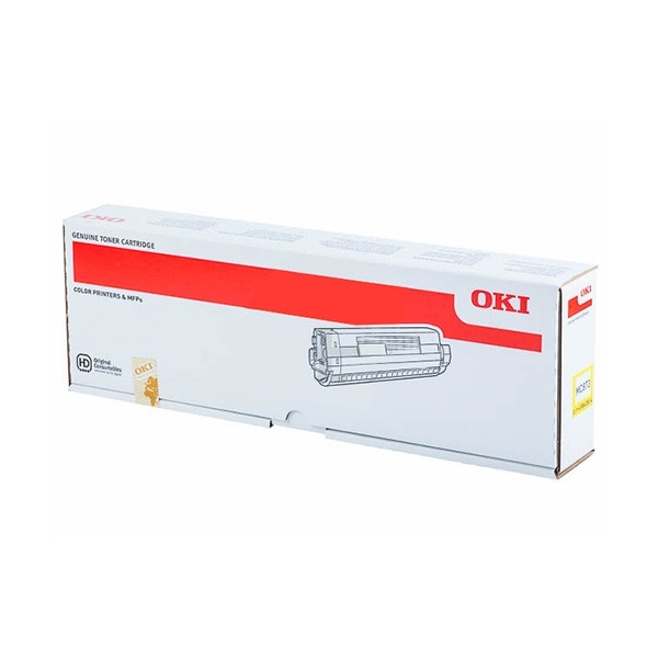 OKI 45862814 toner geel hoge capaciteit (origineel) 45862814 042720 - 1