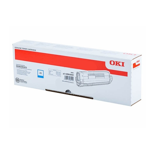 OKI 45862839 toner cyaan (origineel) 45862839 042708 - 1