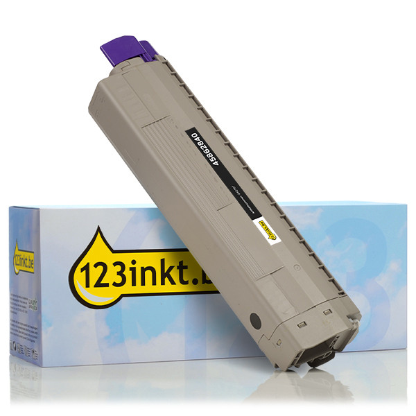 OKI 45862840 toner zwart (123inkt huismerk) 45862840C 042707 - 1