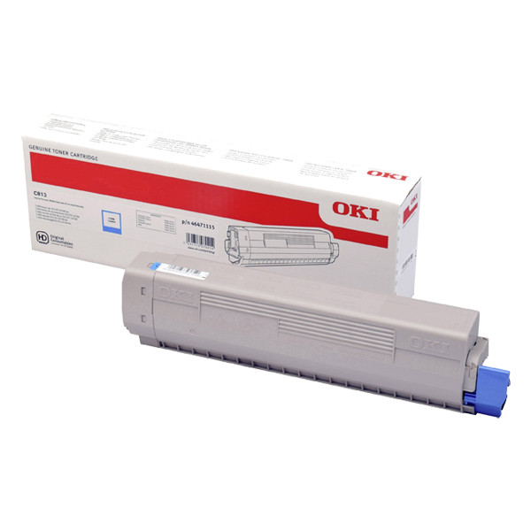 OKI 46471115 toner cyaan (origineel) 46471115 042738 - 1