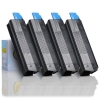 OKI aanbieding: 42804508, 07, 06, 05 zwart + 3 kleuren (123inkt huismerk) 130060 - 1