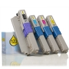 OKI aanbieding: 44973508, 44469724, 23, 22 zwart + 3 kleuren (123inkt huismerk) 130094 - 1