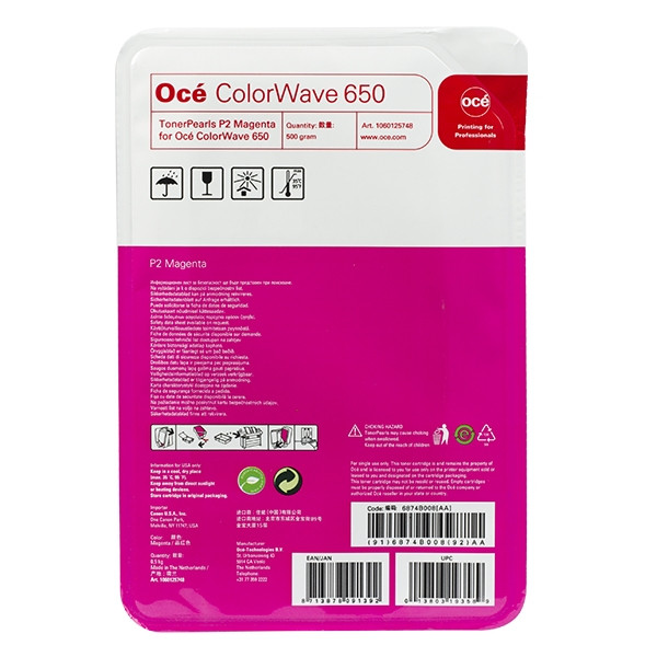 Oce Océ 1060125748 toner magenta (origineel) 1060125748 084528 - 1