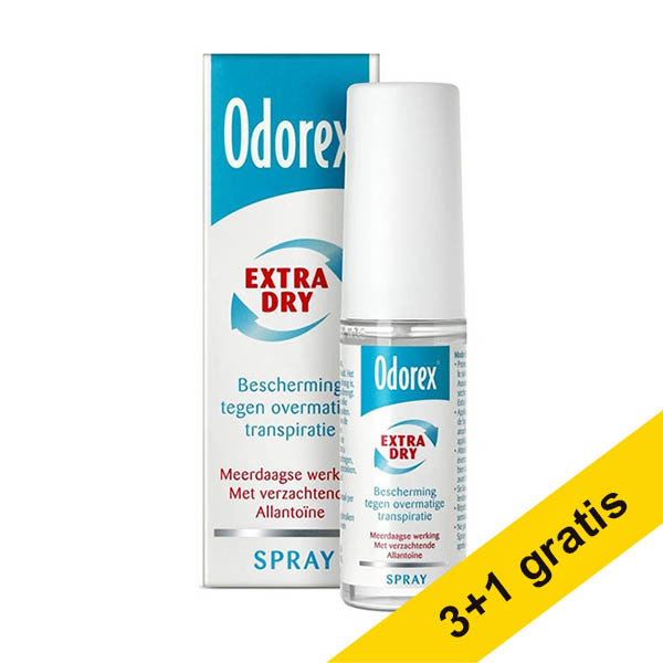 Aanbieding: 4x Odorex Extra Dry deodorant spray (30 ml) SOD00010 - 1