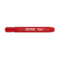 Office Products permanent marker rood (1-3 mm rond) 17071211-04 248215