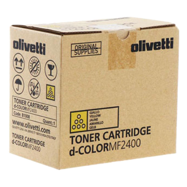Olivetti B1008 toner geel (origineel) B1008 077634 - 1