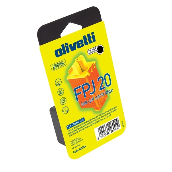 Olivetti FPJ 20 (B0384) inktcartridge zwart (origineel) 84431W 042030 - 1