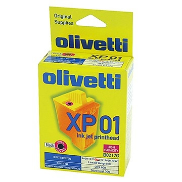 Olivetti XP 01 (B0217G) printkop zwart hoge capaciteit (origineel) B0217G 042300 - 1