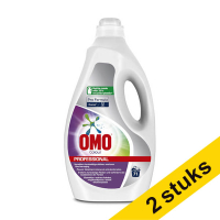 Aanbieding: 2x Omo Color Professional vloeibaar wasmiddel 5 liter (71 wasbeurten)