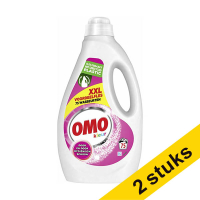Omo Aanbieding: 2x Omo Color wasmiddel vloeibaar 3,75 liter (75 wasbeurten)  SOM00059