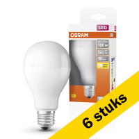 Aanbieding: 6x Osram E27 led-lamp peer mat 19W (150W)