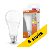 Aanbieding: 6x Osram E27 ledlamp peer mat dimbaar 20W (150W)