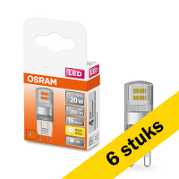 Aanbieding: 6x Osram G9 led-capsule helder 1.9W (20W)