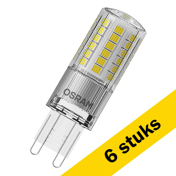 Aanbieding: 6x Osram G9 led-capsule helder 4.8W (50W) LOS00335 - 1