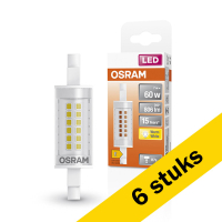 Aanbieding: 6x Osram R7S led-lamp staaflamp 7W (60W)