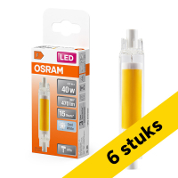 Aanbieding: 6x Osram ledlamp R7s | Staaflamp | 78mm | Helder | 4000K | 4.5W (40W)