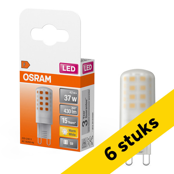 Aanbieding: 6x Osram ledspot GX53 | 4000K | 4.9W (40W) LOS01378 - 1