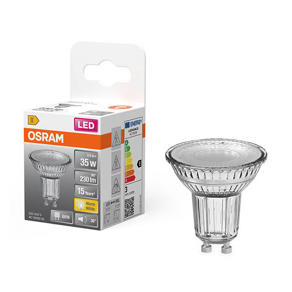Osram GU10 LED spot | 2700K | 2.4W (35W) LOS01937 - 1