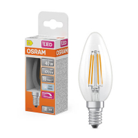 Osram LED lamp E14 | Kaars B35 | Filament | Helder | 4000K | Dimbaar | 3.4W (40W) LOS02128