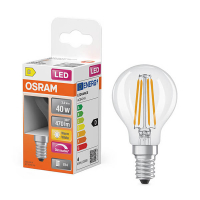Osram LED lamp E14 | Kogel P45 | Filament | Helder | 2700K | Dimbaar | 3.4W (40W) LOS01873
