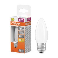 Osram LED lamp E27 | Kaars B35 | Filament | Mat | 2700K | 3.4W (40W) LOS02154