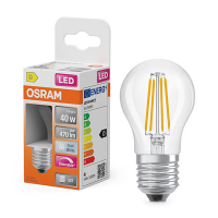 Osram LED lamp E27 | Kogel P45 | Filament | Helder | 4000K | Dimbaar | 3.4W (40W) LOS02158