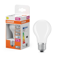 Osram LED lamp E27 | Peer A60 | Mat | 4000K | Dimbaar | 3.4W (40W) LOS01813
