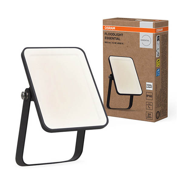 Osram Ledvance Floodlight Essential 10W | 4000K | 900 lumen | IP65 | zwart LOS02069 - 1