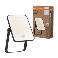 Osram Ledvance Floodlight Essential met sensor 10W | 4000K | 900 lumen | IP65 | zwart LOS02061