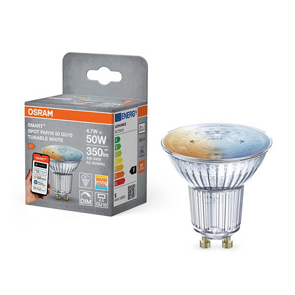Osram Ledvance GU10 Smart led | PAR16 | helder | 2700-6500K | wifi | 4,7W LOS02009 - 1