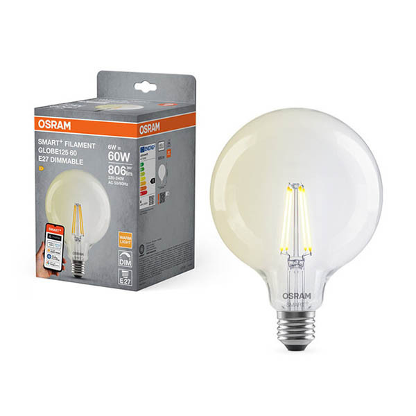 Osram Ledvance Smart lamp E27 | globe G125 | helder | 2700K | wifi | 6W LOS02002 - 1