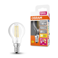 Osram ledlamp E14 | Kogel P40 | GlowDim | Filament | 2200-2700K | Dimbaar | 4W (40W) LOS00366