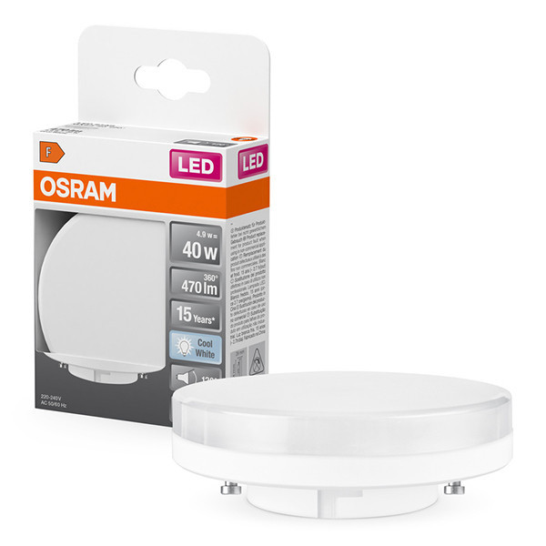 Osram ledspot GX53 | 4000K | 4.9W (40W) LOS01377 - 1