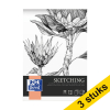 Aanbieding: 3x Oxford Sketching schetsblok A3 120 g/m² (50 vellen) 237659 - 1