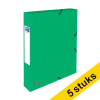 Aanbieding: 5x Oxford elastobox Top File+ groen 40 mm (300 vellen 260243 - 1
