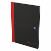 Oxford Black n' Red gebonden notitieboek A4 gelijnd 96 vellen 400047606 260008 - 2