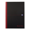 Oxford Black n' Red gebonden notitieboek A4 gelijnd 96 vellen 400047606 260008 - 1