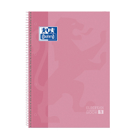 Oxford Classic spiraalschrift A4+ 90 g/m² 80 vellen gelijnd roze 260288