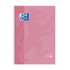 Oxford Classic spiraalschrift A4+ 90 g/m² 80 vellen gelijnd roze 260288 - 1