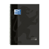 Oxford Classic spiraalschrift A4+ 90 g/m² 80 vellen gelijnd zwart