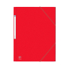 Oxford Eurofolio elastomap karton rood A4 (10 stuks) 400126504 260099