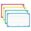 Oxford Flashcards gelijnd A7 assorti (80 stuks)