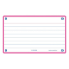 Oxford Flashcards gelijnd A7 fuchsia (80 stuks) 400133881 260218 - 1