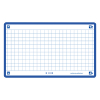 Oxford Flashcards geruit A7 blauw (80 stuks)