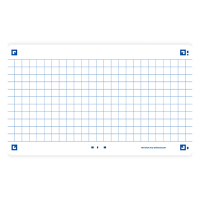 Oxford Flashcards geruit A7 wit (80 stuks) 400133874 260216