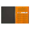 Oxford International Activebook spiraalschrift A4 geruit 80 g/m² 80 vellen grijs (4 gaten) 100104329 260040 - 3